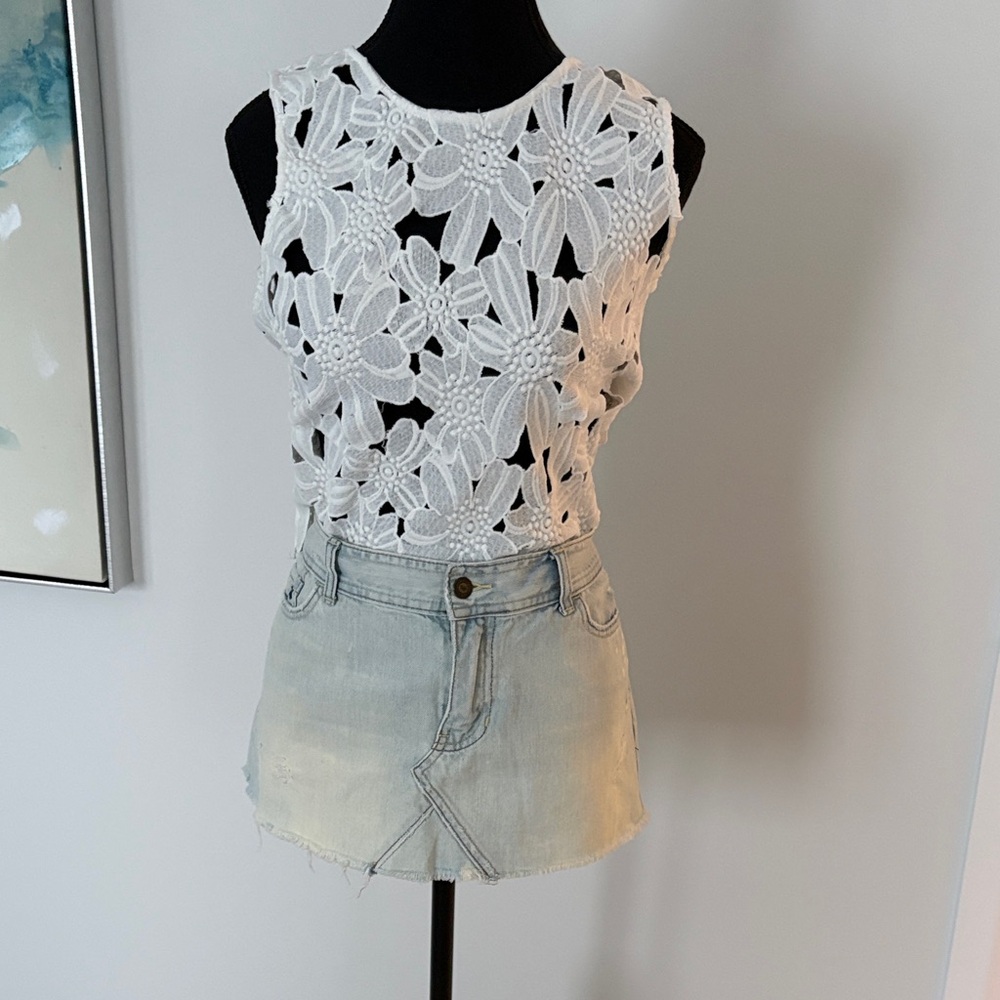 Hollister Jean Skirt